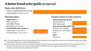 a better brand color guide proposal